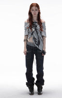 Slash & Cinch Top