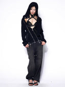 Asym Zip Hoodie