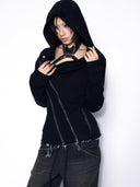 Asym Zip Hoodie