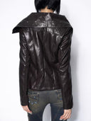 Cowl Moto Jacket