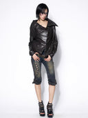 Cowl Moto Jacket