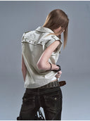 Roll Sleeve Sabotage Vest