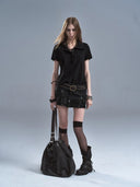Shadow Zip Skirt