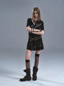 Shadow Zip Skirt