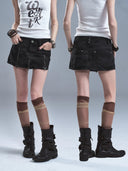 Shadow Zip Skirt