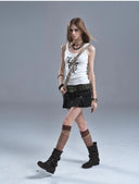 Shadow Zip Skirt