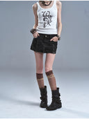 Shadow Zip Skirt