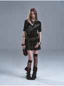 Shadow Zip Skirt