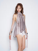 Gothic Ribbon Top