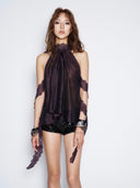 Gothic Ribbon Top