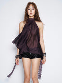 Gothic Ribbon Top