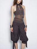Knight’s Pleat Cinch Pant