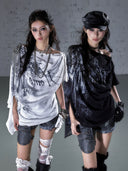 Ink Ripple Top