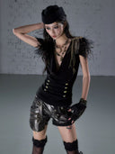 Countess Fringe Top
