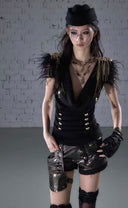 Countess Fringe Top
