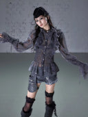Heiress Ruffle Blouse