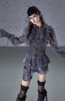 Heiress Ruffle Blouse