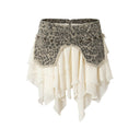 Wild Plaid Skirt