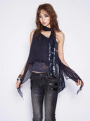 Shimmer Wing Top