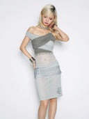 Mint Veil Skirt