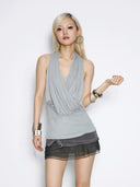Cross Veil Top