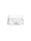 Glitter Plaid Shorts