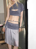 Mist Lavender Skirt