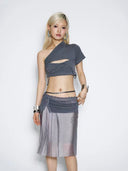Mist Lavender Skirt