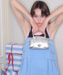 Silver Scholar Bag
