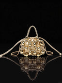 Beaded Bucket Bag
