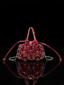 Beaded Bucket Bag