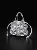Beaded Bucket Bag