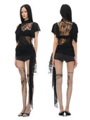 Asym Tattoo Tights
