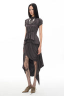 Asym Tattoo Tights