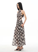Mirage Plaid Dress