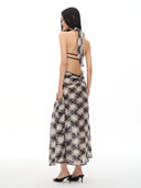 Mirage Plaid Dress