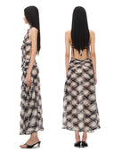 Mirage Plaid Dress