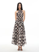 Mirage Plaid Dress