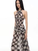 Mirage Plaid Dress
