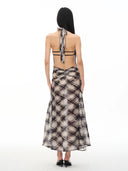 Mirage Plaid Dress
