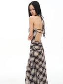Mirage Plaid Dress