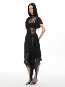 Drape Knot Dress