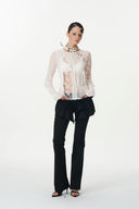 Fray Plunge Pants