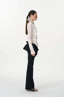 Fray Plunge Pants