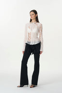 Fray Plunge Pants