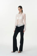 White Hook Veil Top