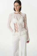 White Hook Veil Top