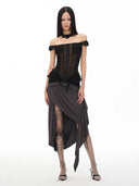 Ruche Slip Top