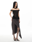 Ruche Slip Top