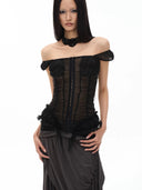 Ruche Slip Top